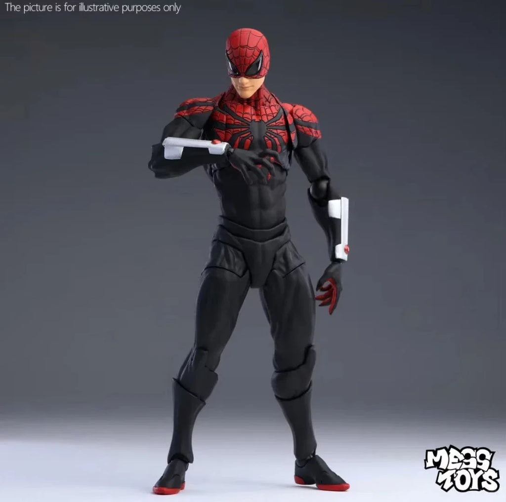 Mess Toys Superior Spiderman Action Figure Peter Parker Messtoys Spider Man Figurine Dr Octopus Neighbor Spider-man Model Toys