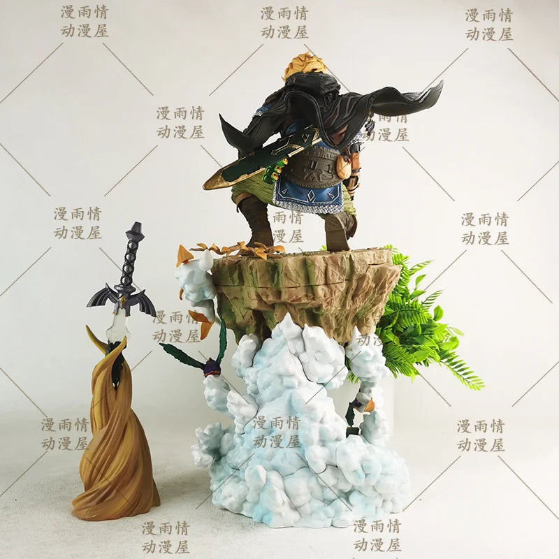 Zelda Legend Game Anime Figurine Link GK Collectible Two-Dimensional Model Statue Gift Toy Action Figure Robot Collectors
