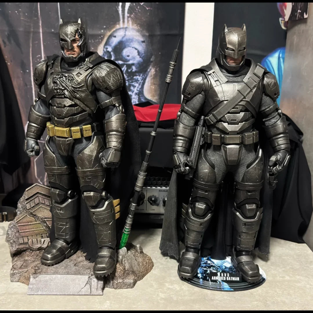 Original In Stock Hottoys Ht 1/6 Bvs Armored Batman 2.0 Mms742 Mms743 Alloy Action Figure Kids Toy Birthday Gifts