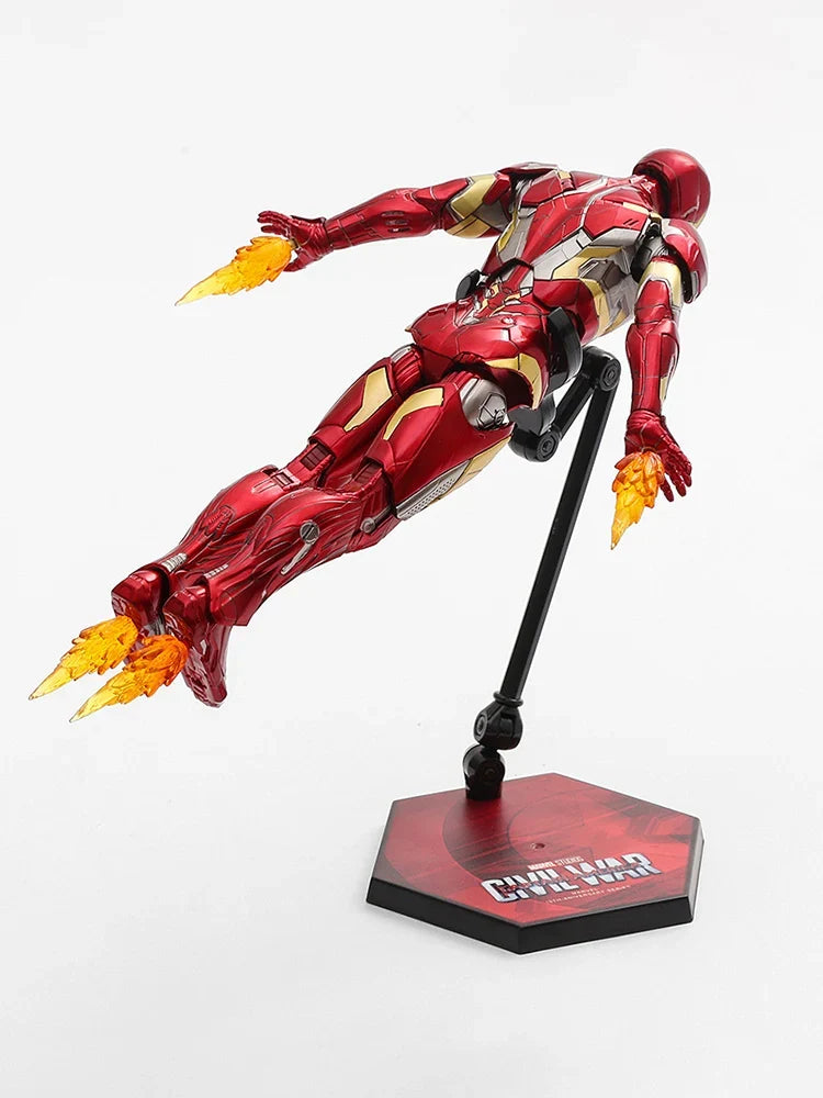 ZD Toys Marvel Iron Man MK46 Movie Action Figure Iron Mark 1 2 3 4 5 6 7 Legends Model Collect Toy Gift