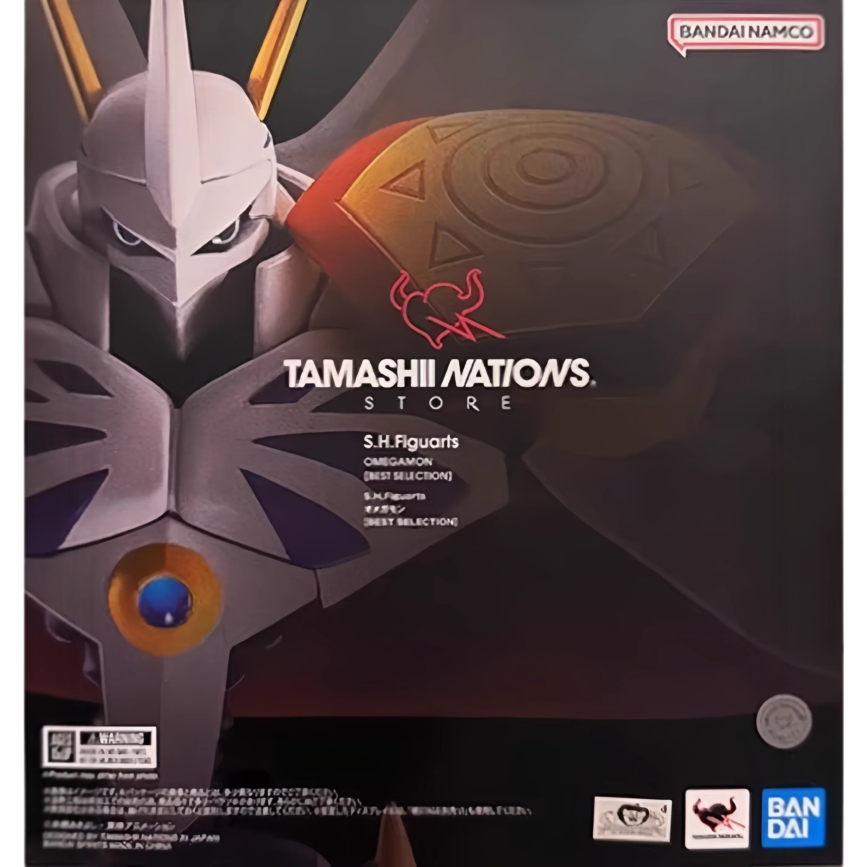 BANDAI SHF Digimon Our war game OMEGAMON Premium Color Edition BEST SELECTION Anime Collectible Action Figure Model Toys