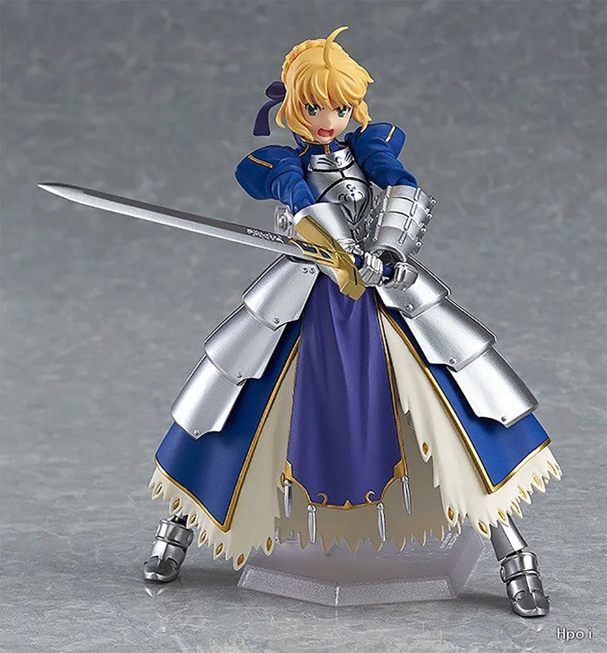 Original Genuine Max Factory Action/Dolls Figma (#227) Fate/Stay Night Altria Pendragon Saber 2.0 H=140mm Anime Action Figure