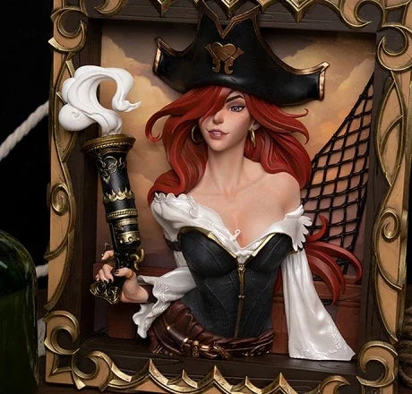 Infinity Studio Miss Fortune  Lux 3D Photo Frame Figure Genuine Original Packaging Brand New