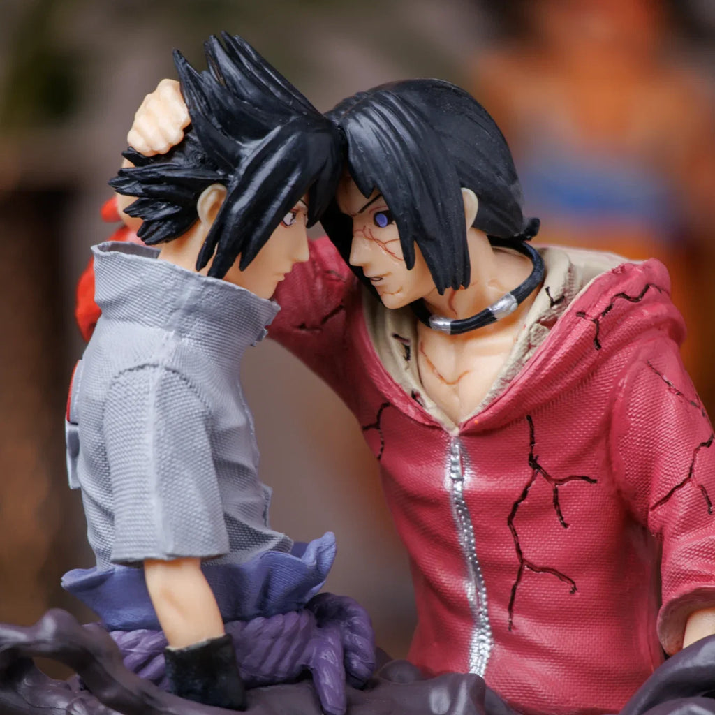 Naruto, Sasuke and Itachi, Brothers reconcile, Model Sculpture, Anime Peripherals, Figures, Home Decorations, Small Gifts, Chris