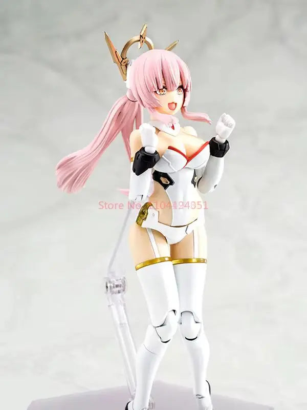 In Stock KOTOBUKIYA Original KP698 Megami Device19 AUV AMATERASU REGALIA Anime Action Figure Mobile Suit Girl Model Toys Gifts