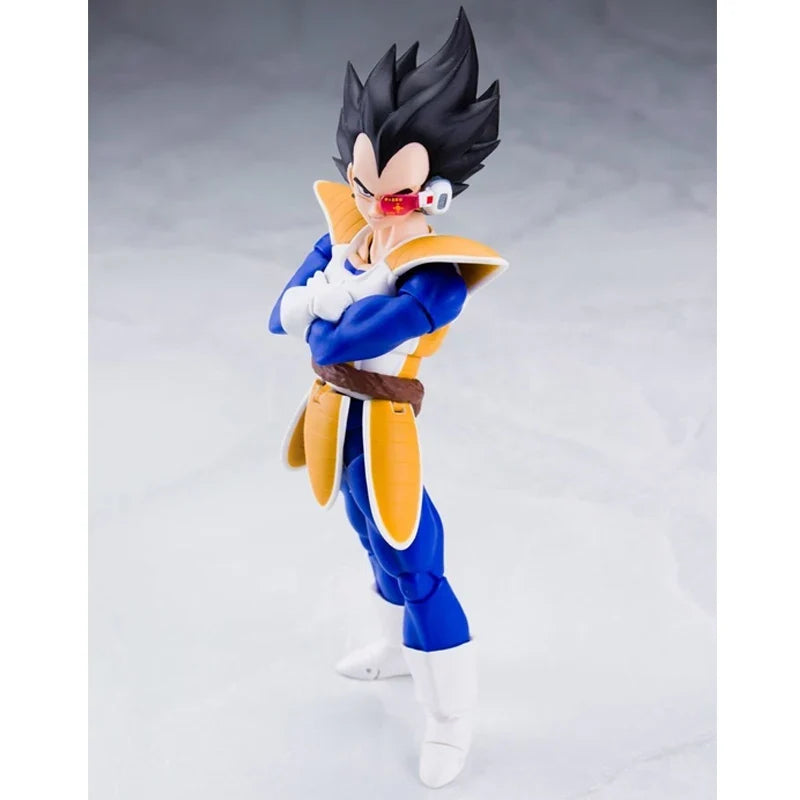 Fast Shipping Bandai Anime Dragon Ball SHF VEGETA 2.0 Original Model Toys Action Figure Collectible Ornaments Children Gift