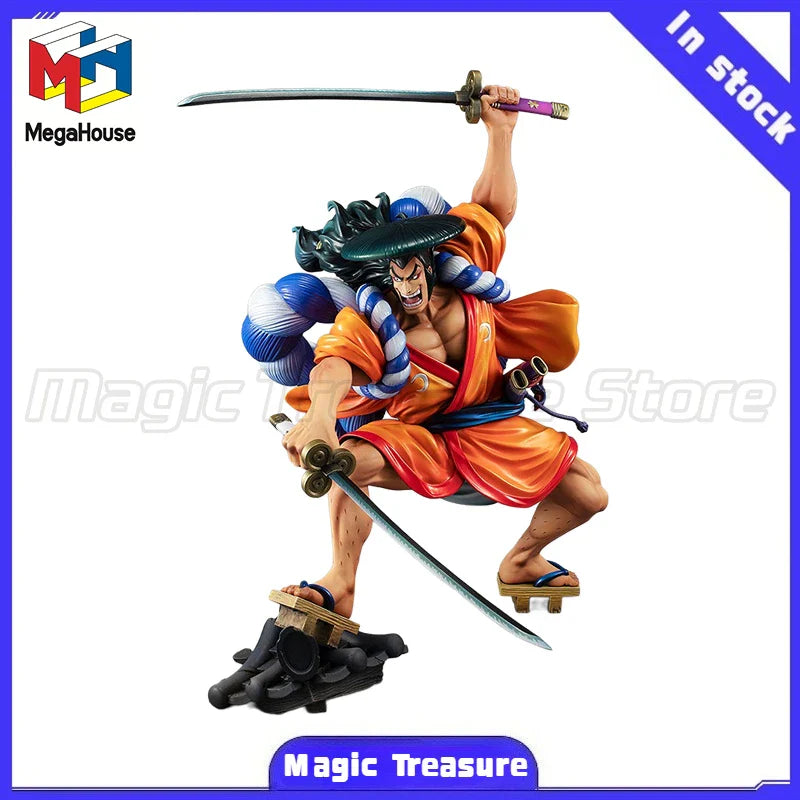 【MT】Original MegaHouse POP Warriors Alliance ONE PIECE KOZUKI ODEN 1/8 Scale Figur Spielzeugsammlung
