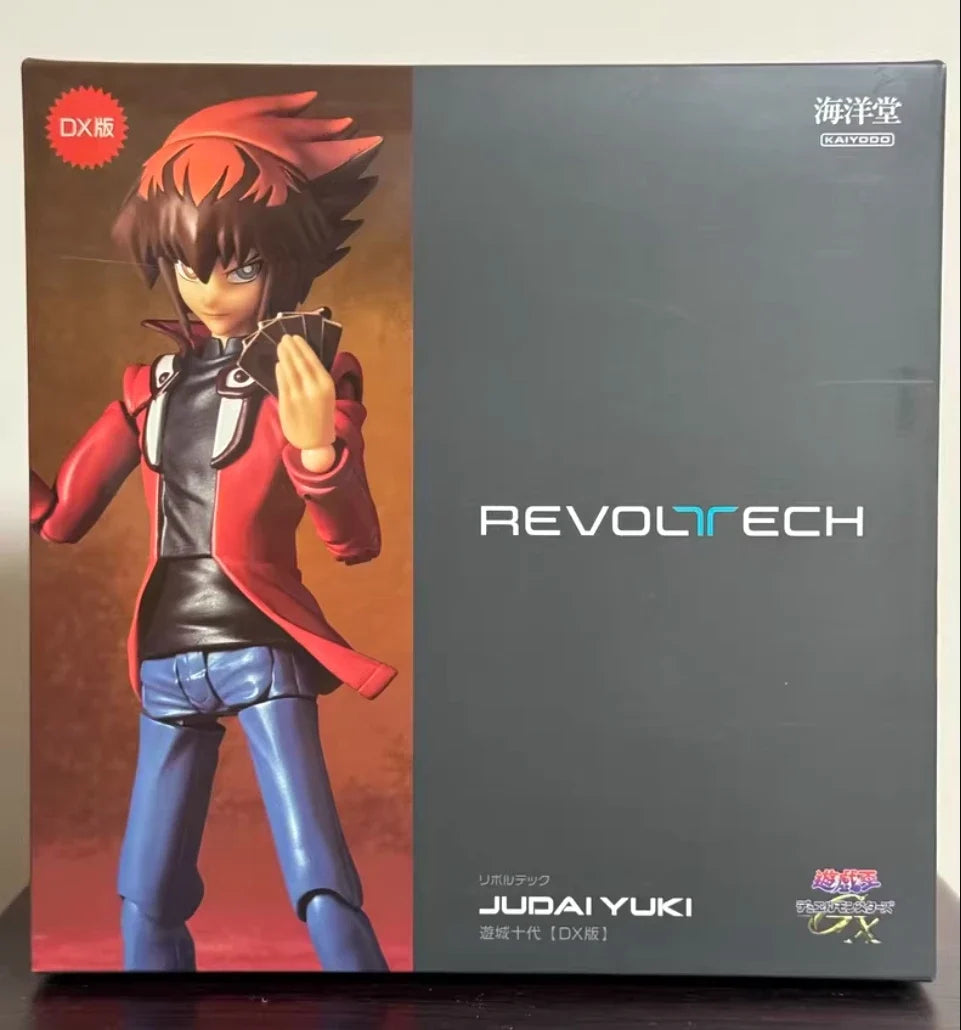 100% Original Kaiyodo Revoltech Jyudai Yuki Yu Gi Oh Duel Monsters GX DX In Stock Anime Action Figures Collection Model Toys