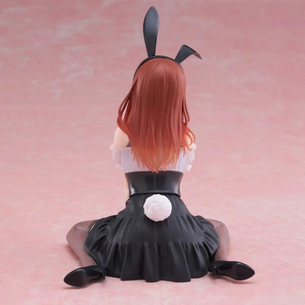 In Stock Taito Original Genuine Anime The Quintessential Quintuplets Desktop Cute Nakano Miku Bunny Ver 13cm Model Toy Figures