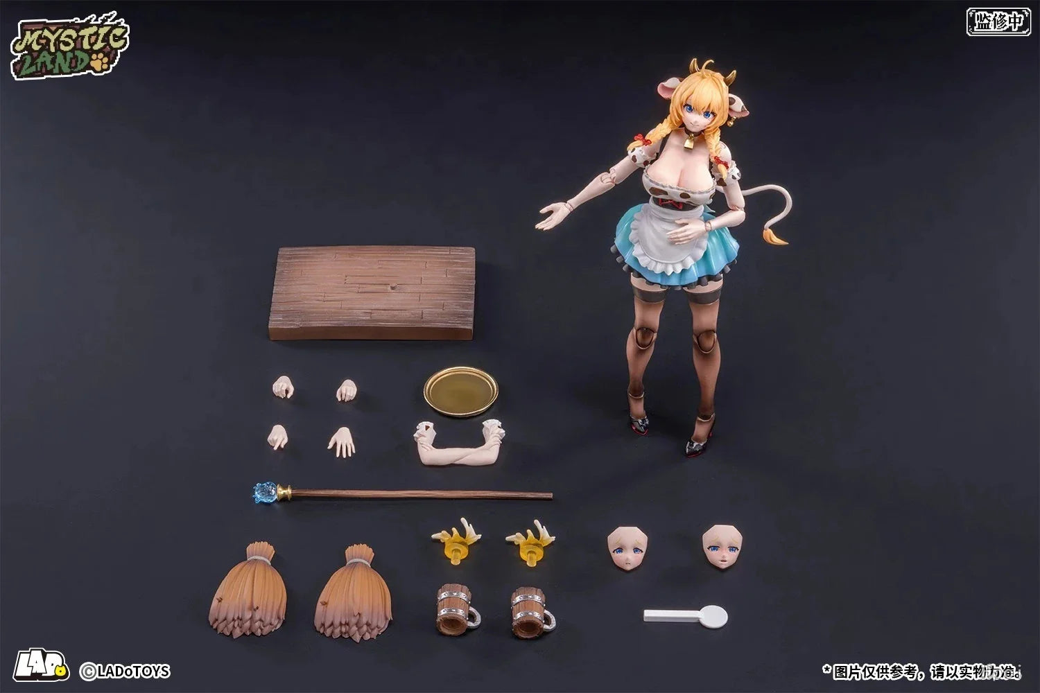 LadoToys Anime-Figur Mystic Land Daisy Torres Bier-Kuh-Mädchen Maßstab Eins zu Zwölf PVC Sammlermodell für Erwachsenenkollektion Dekoration