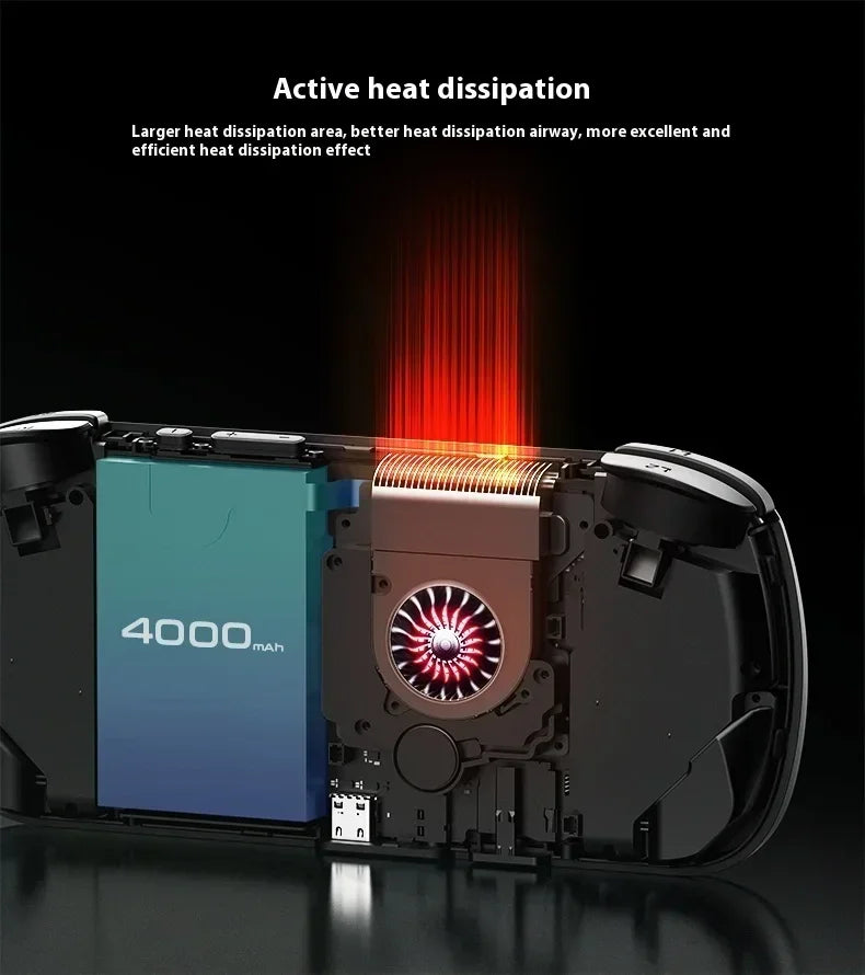 Retroid Pocket RP MINI V2 Portable Game Console, 3.92-inch AMOLED Screen, 4000mAh Hall Effect Joystick, SD865 Game Console, Gift