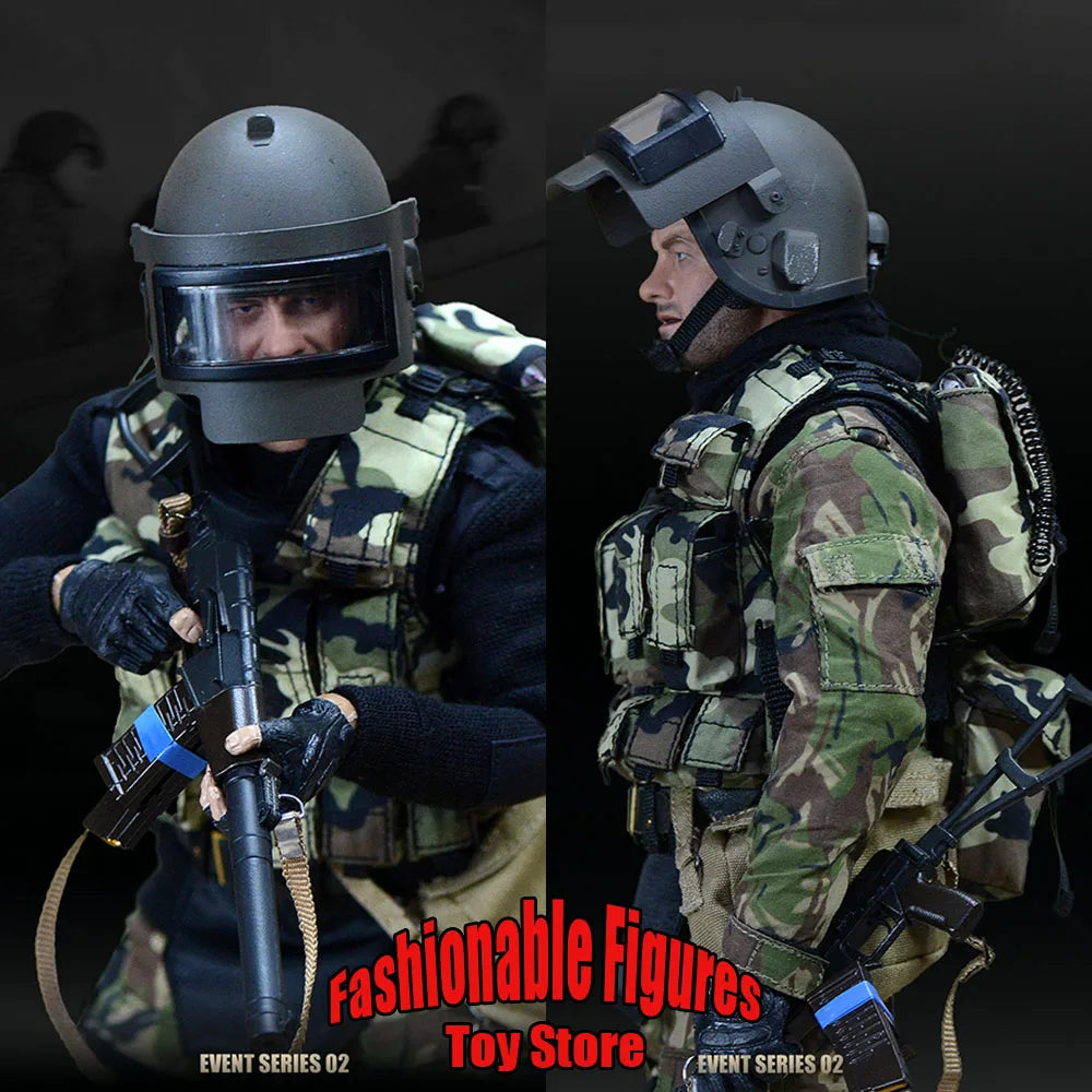 UJINDOU UD9012 1/6 Male Soldier Russian FSB Service Security Agency Alpha Full Set 12-inch Action Figure Toys Gifts Collection