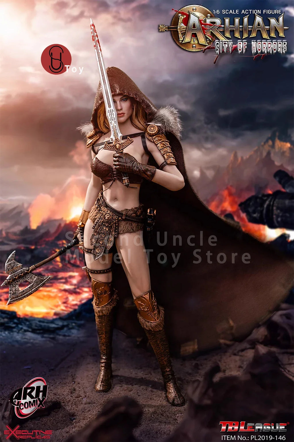 TBLeague PL2019-146 1/6 Arhian City of Horrors 12'' Female soldier Action figure Full Set Collectible Horrible Model Toys gifts