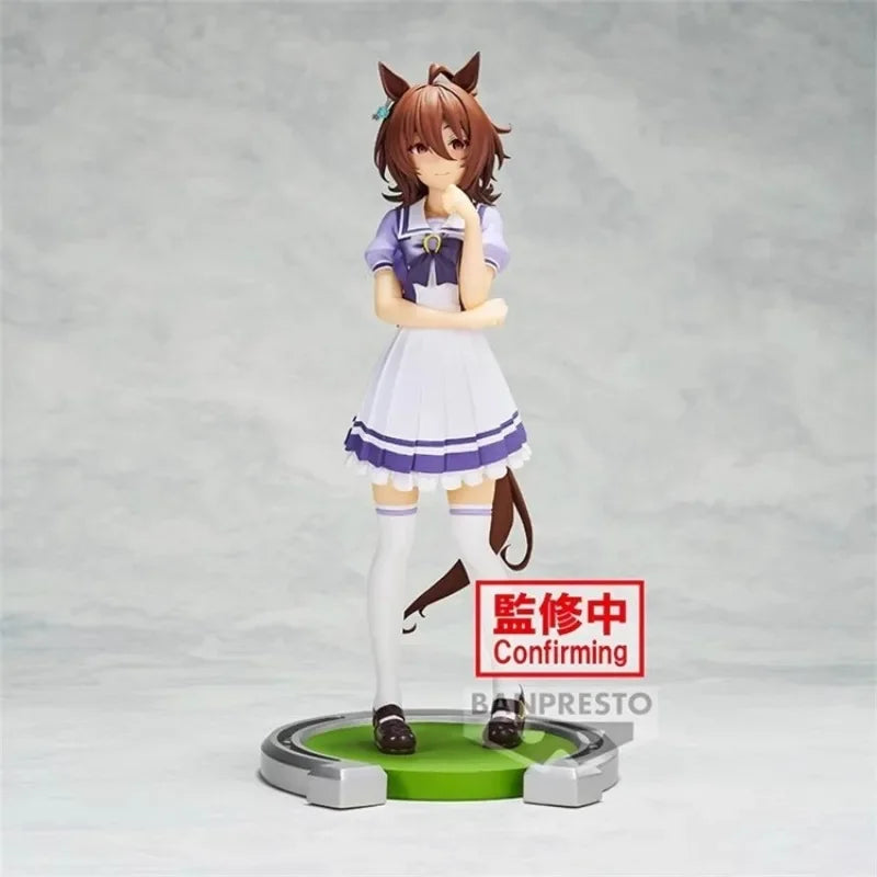 Bandai in Stock Original BANPRESTO Umamusume: Pretty Derby Anime -Manhattan Cafe&Agnes Tachyon- Action Figures Toys Collectible