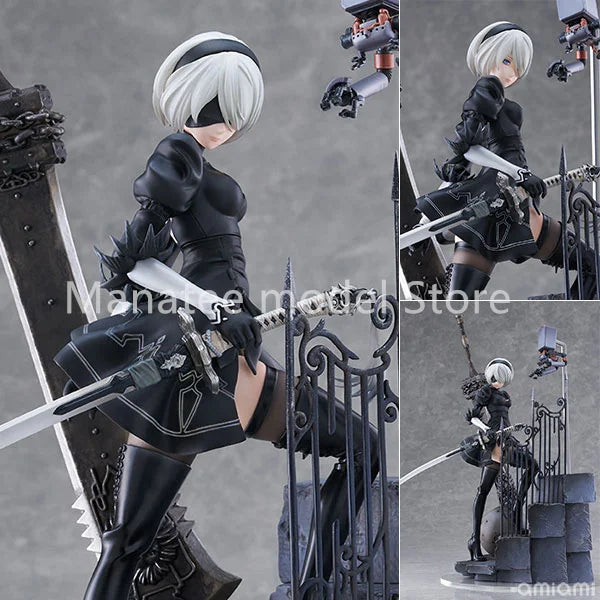 PROOF Original TV Anime NieR:Automata YoRHa No.2 Type B 1/7 PVC Action Figure Anime Model Toys Collection Doll Gift
