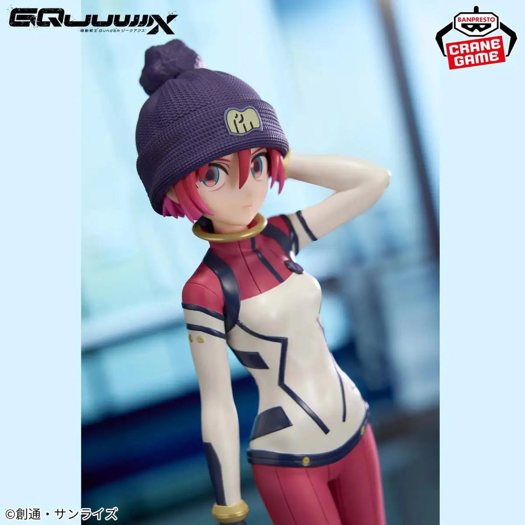 BANDAI Original Boxed NAMCO GQuuuuuuX GUNDAM Amate Yuzuriha MACHU Anime Action Figures Model Statue Toys Ornaments Figure