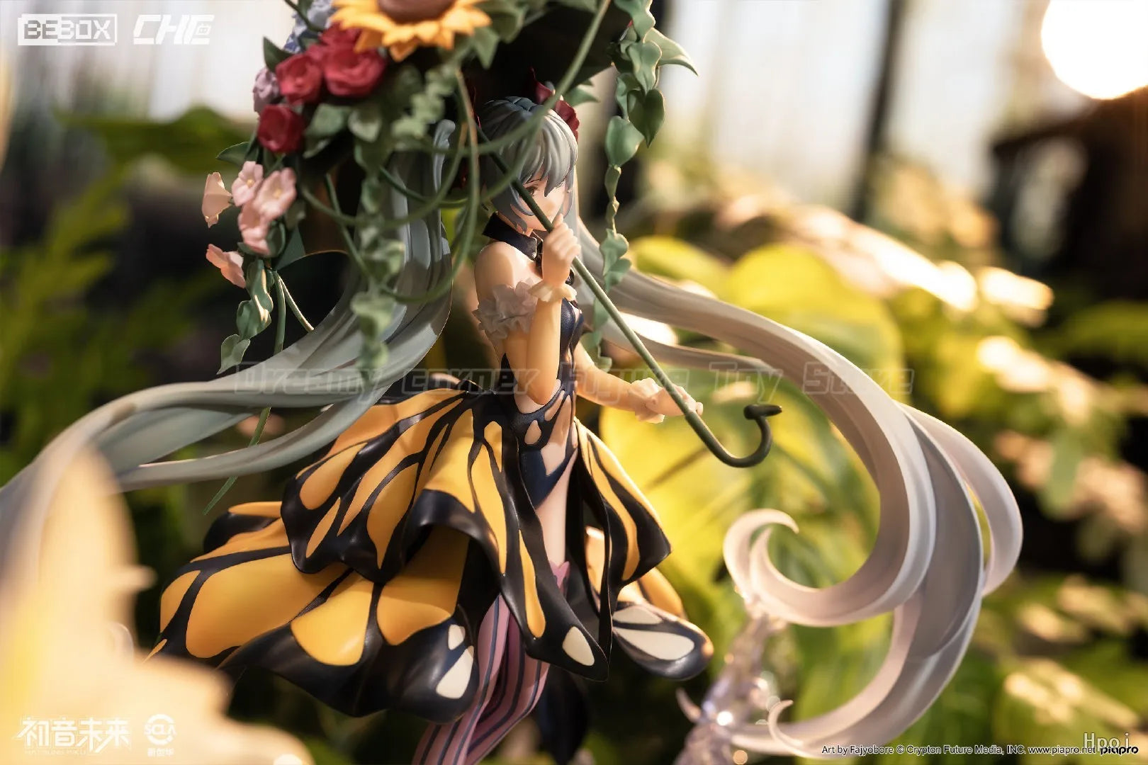 【In Stock】BEBOX Piapro Characters Hatsune Miku Swallowtail 1/7 Proportion Figure Toy Gift