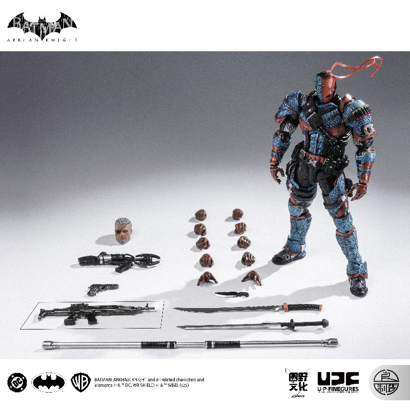 [Schneller Versand] LPZZ Arkham Knight DC002 1/12 Maßstab Deathstroke Fertigprodukt Actionfigur Modell Spielzeug Sammlerstücke Geschenke