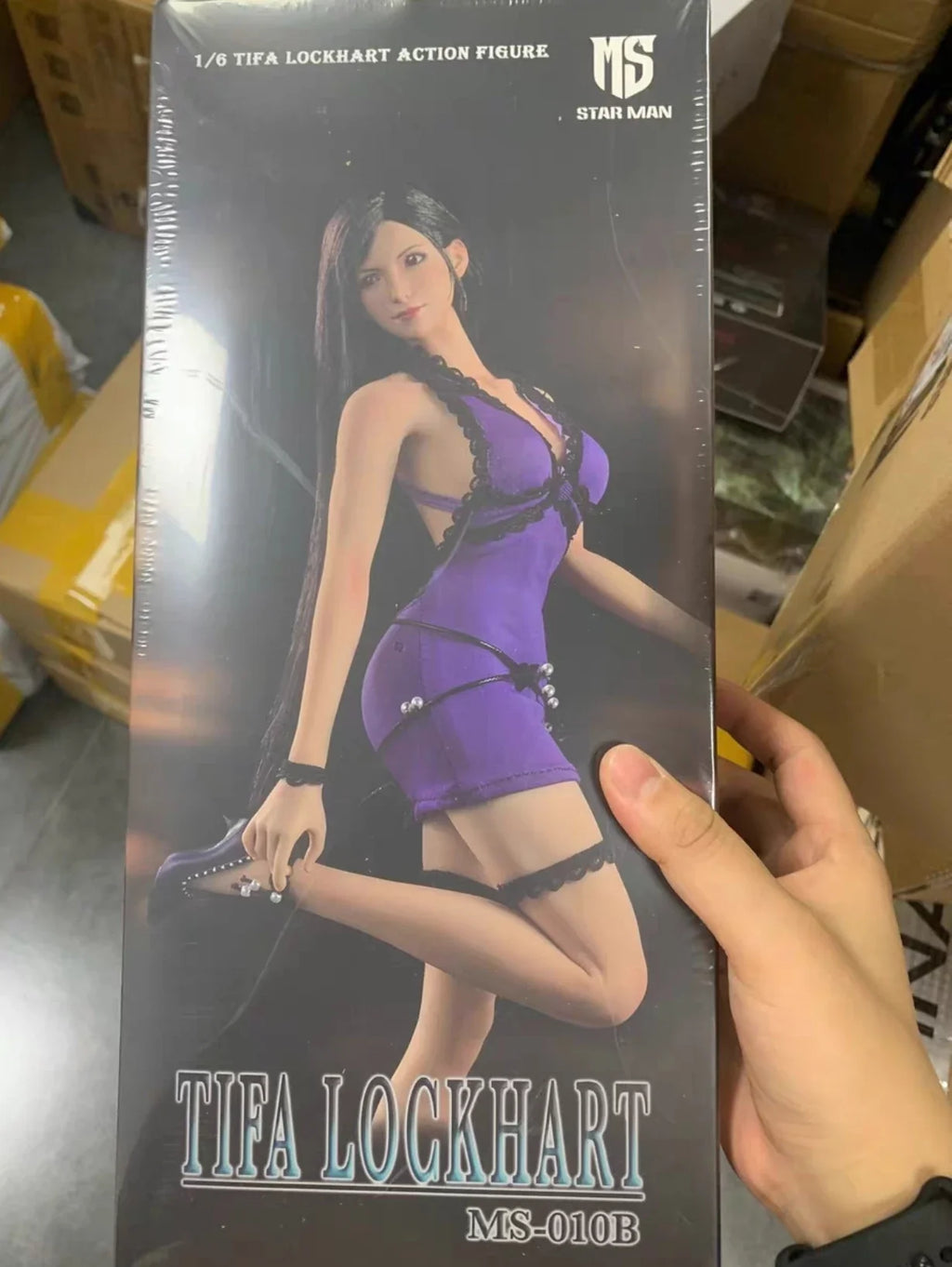Neues Lager STAR MAN MS-010B 1/6 Frauen Soldatin Tifa Lockhart Japan Anime Kampf Rollenspiel Puppe Actionfigur Modell Spielzeug