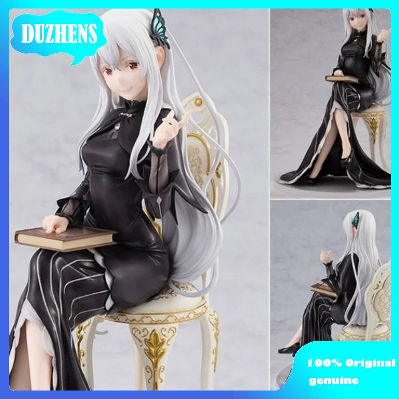 Kadokawa Original:Re:Zero Echidna Tea party style 19.5cm PVC Action Figure Anime Figure Model Toys Figure Collection Doll Gift