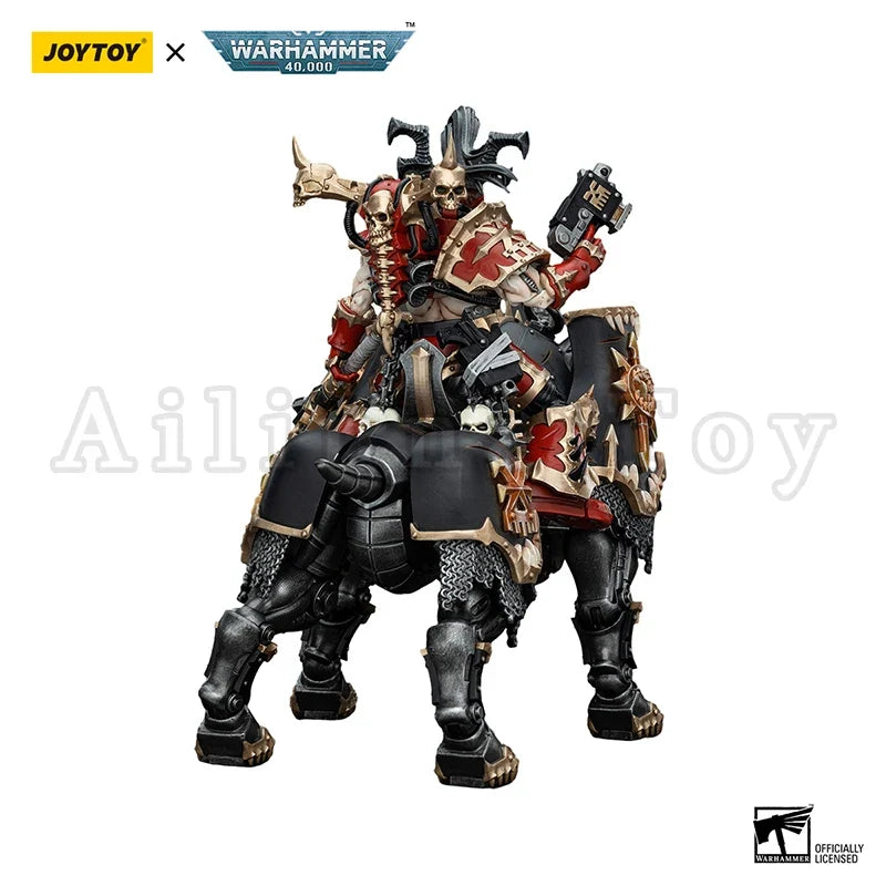 JOYTOY 1/18 Action Figure 40K World Eaters Lord Invocatus Anime Military Model