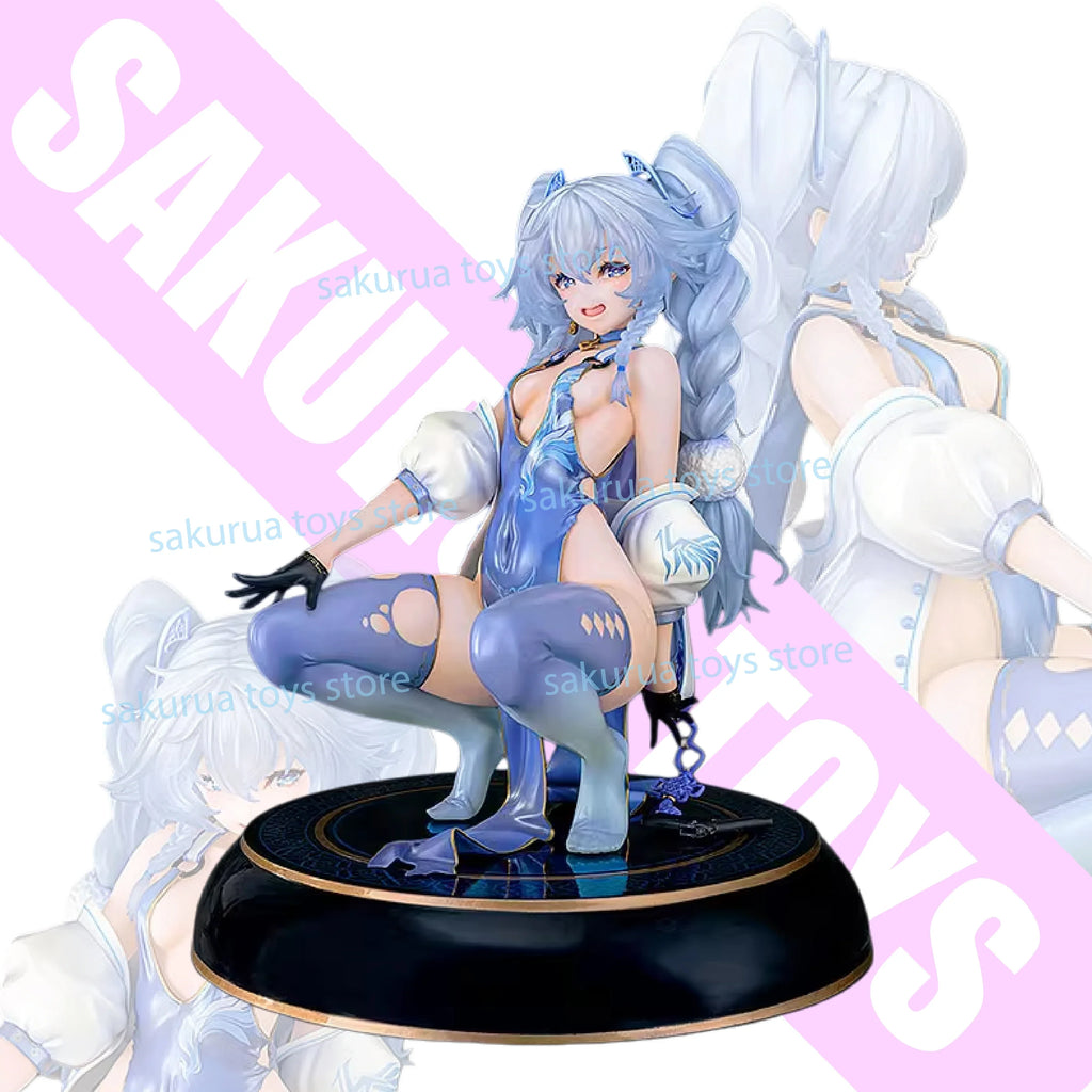 In Stock Phat Girls' Frontline PA-15 Delphinium Mei Game Opposite 2D Beautiful Girl Figure Movable Doll Collection Gift
