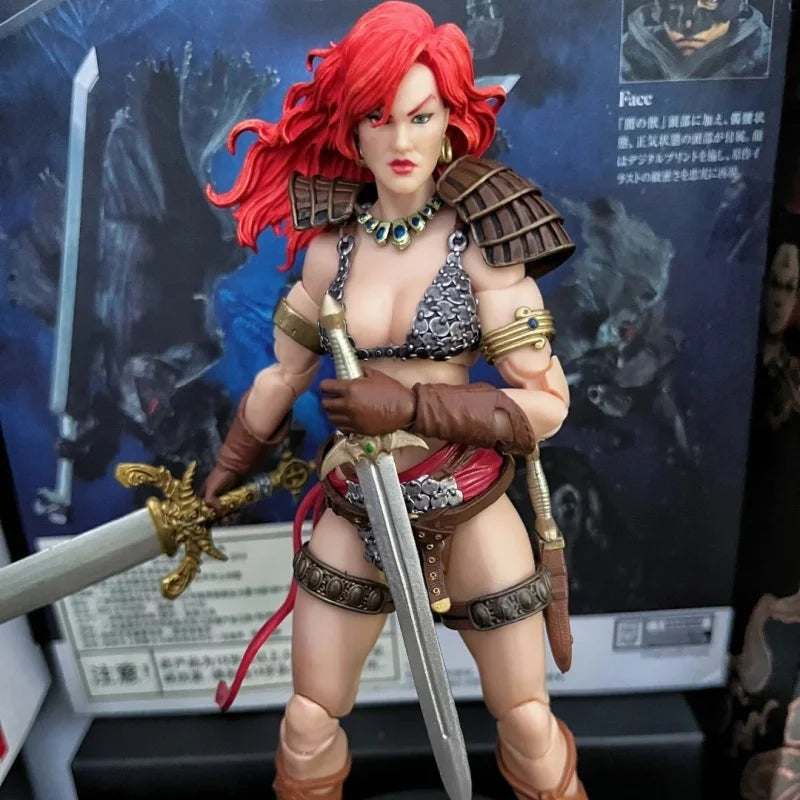 In Stock Boss Fight Studio 1/12 Red Sonia Epic Deluxe Edition Action Figure Model Toy Classic Collectible Gift Series Ornaments