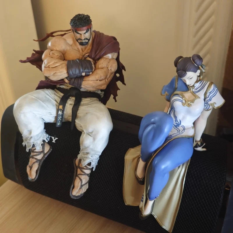 Sega Pm Street Fighter 6 Chun-Li Ryu Action Figure Anime Pvc Model Statue Gk Collectible Toys Desktop Decorative Ornaments Gifts