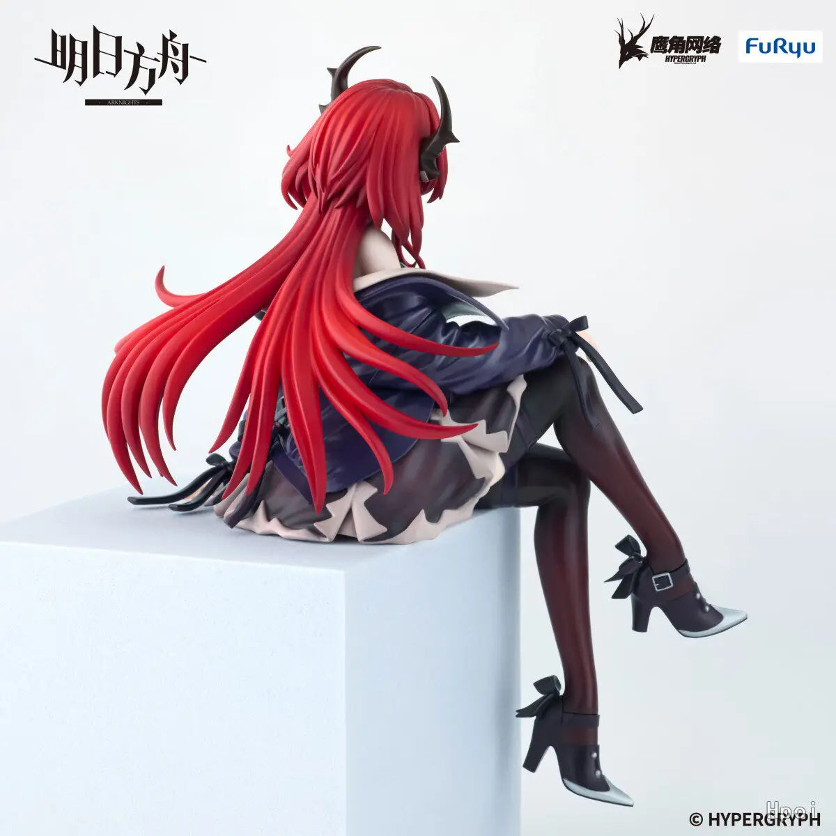 Genuine Furyu Prepainted Noodle Stopper Figure Arknights Surtr Game Character Figure Decoration Collection Figure Model Toy