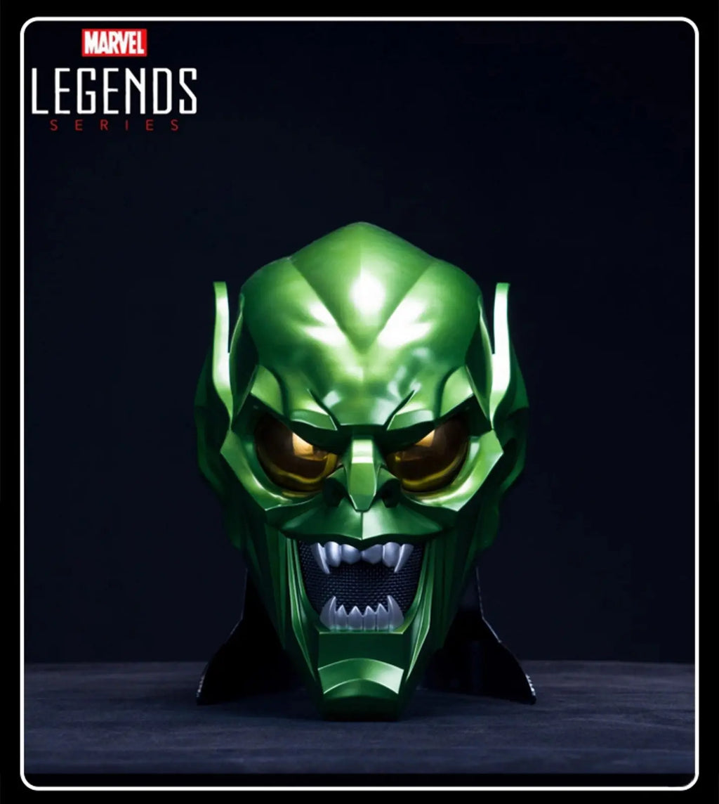 Hasbro Marvel Legends Series Spider-Man: No Way Home Green Goblin Helm Cosplay Premium Sammlerstück Rollenspiel-Requisite