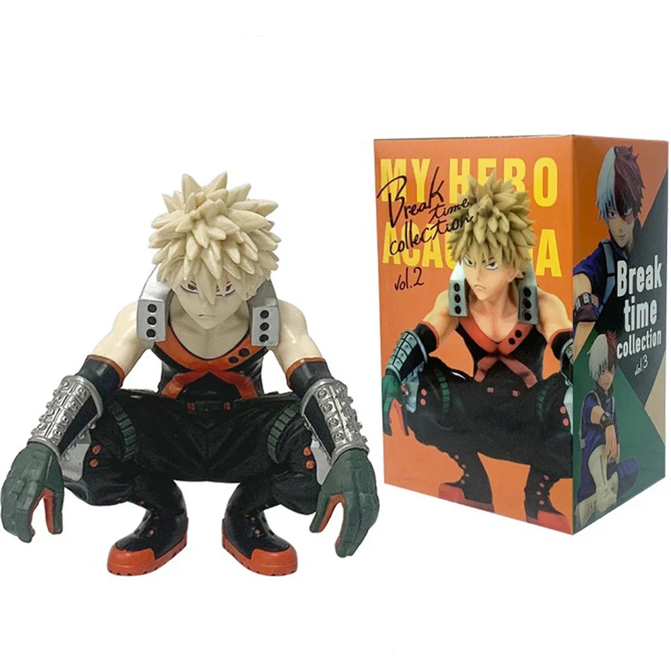In Stock  Hero Academia Tsuyu Asui /Midoriya Izuku/Bakugou Katsuki/Todoroki Shoto Figure Anime Model Dolls Toy Gift