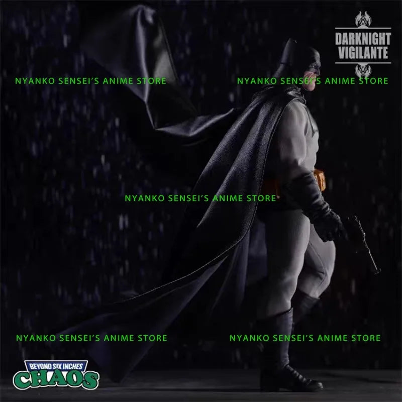 CHAOS 002 Batman DARKNIGHT VIGILANTE The Dark Knight Returns 1/12 Soldier Action Figure Anime Models Toy Doll Collectible