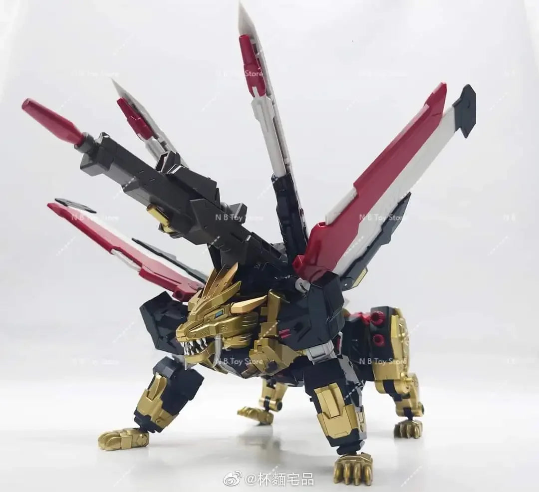 Action Character Transformation Toy Planet X PX-C03, PXC03, IDW, Lion King, Short Wings, Short Wings, Star Knowledge, Box Robot