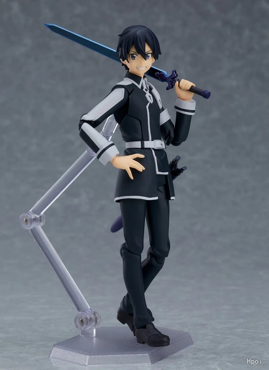Original Max Factory Figma#435 Alicization Kirito Anime Figure Model Toy Gift Collection