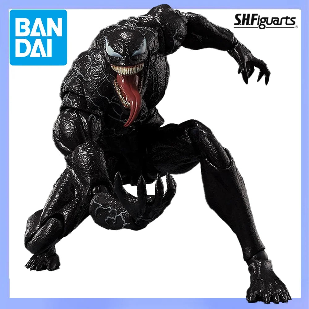 Original in Stock Bandai Spirits S.H.Figuarts Venom:The Last Dance - Venom Collection Series Model Cartoon Character Garage Kit