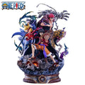 23cm Anime One Piece Figures Luffy Trafalgar 3 Captain One Piece Action Figures Figurine Collection Ornament PVC Model Toys Gift