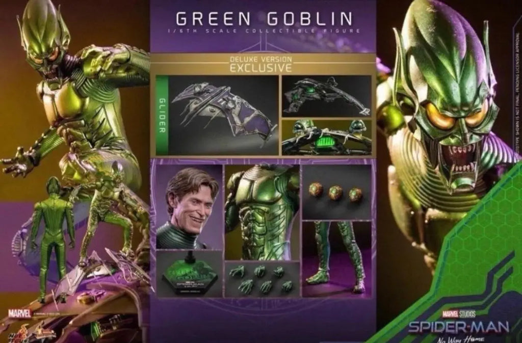 Auf Lager Hot Toys Spider-Man: No Way Home Green Goblin MMS630 1/6 Scale Sammlerfigur Geschenk