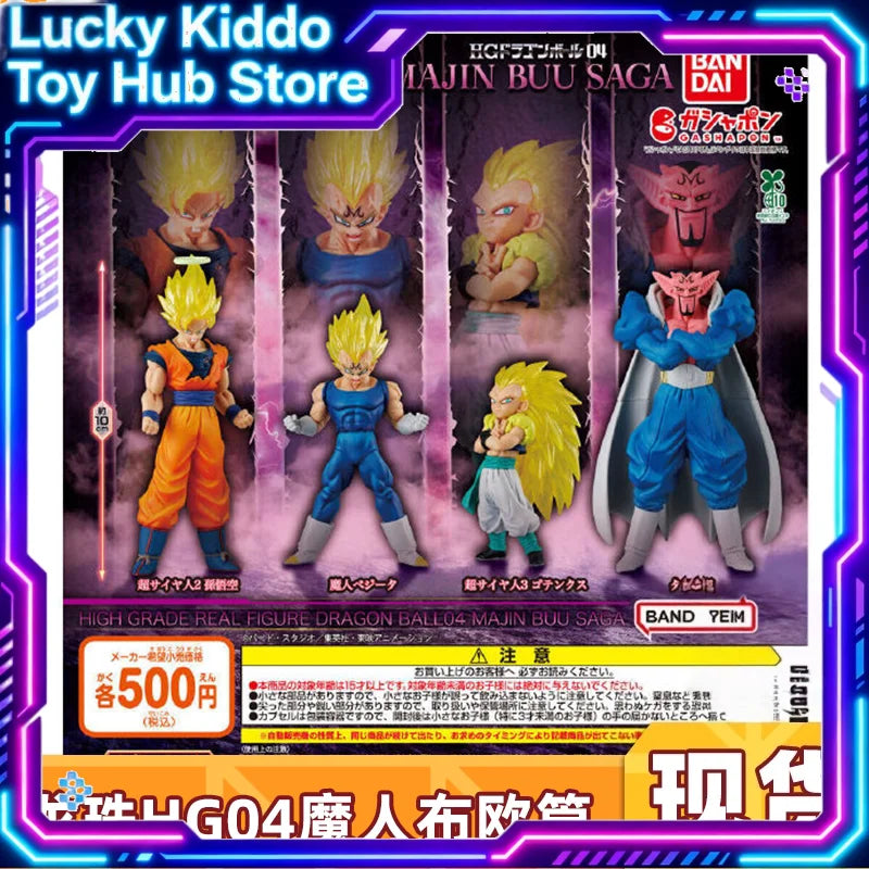 Bandai Dragon Ball Gashapon Figur Hg Majin Buu Saga 04 Super Saiyan Son Goku PVC Anime Figur für erwachsene Sammler 100605