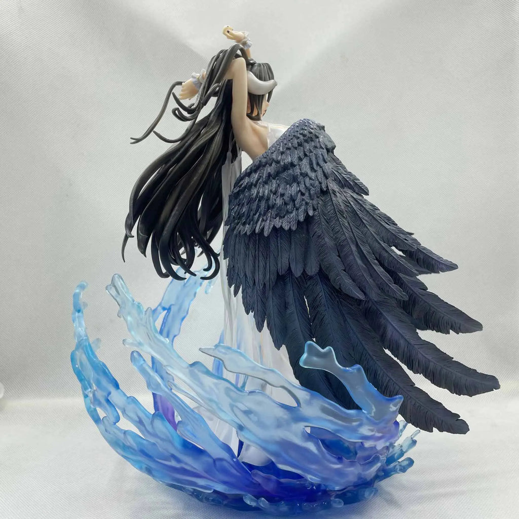 Overlord Albedo Swimsuit Garage Kit Hand-Made Two-Dimensional Model Collectible Action Figure for Fans