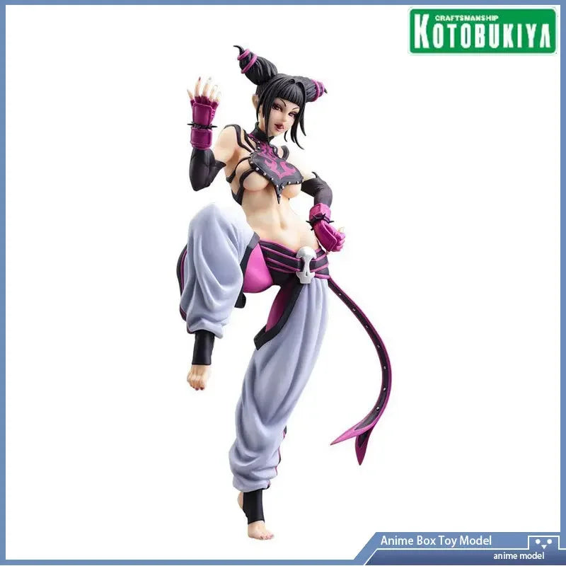 Kotobukiya SNK Lady JuRi 21cm Anime Japanese PVC Action Figure Model Toys Original Genuine