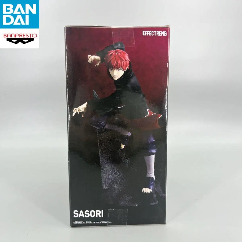 BANDAI Original BANPRESTO NARUTO EFFECTREME Shippuden SASORI Anime Figures Children Doll Collectible Desktop Ornament Toys Gifts