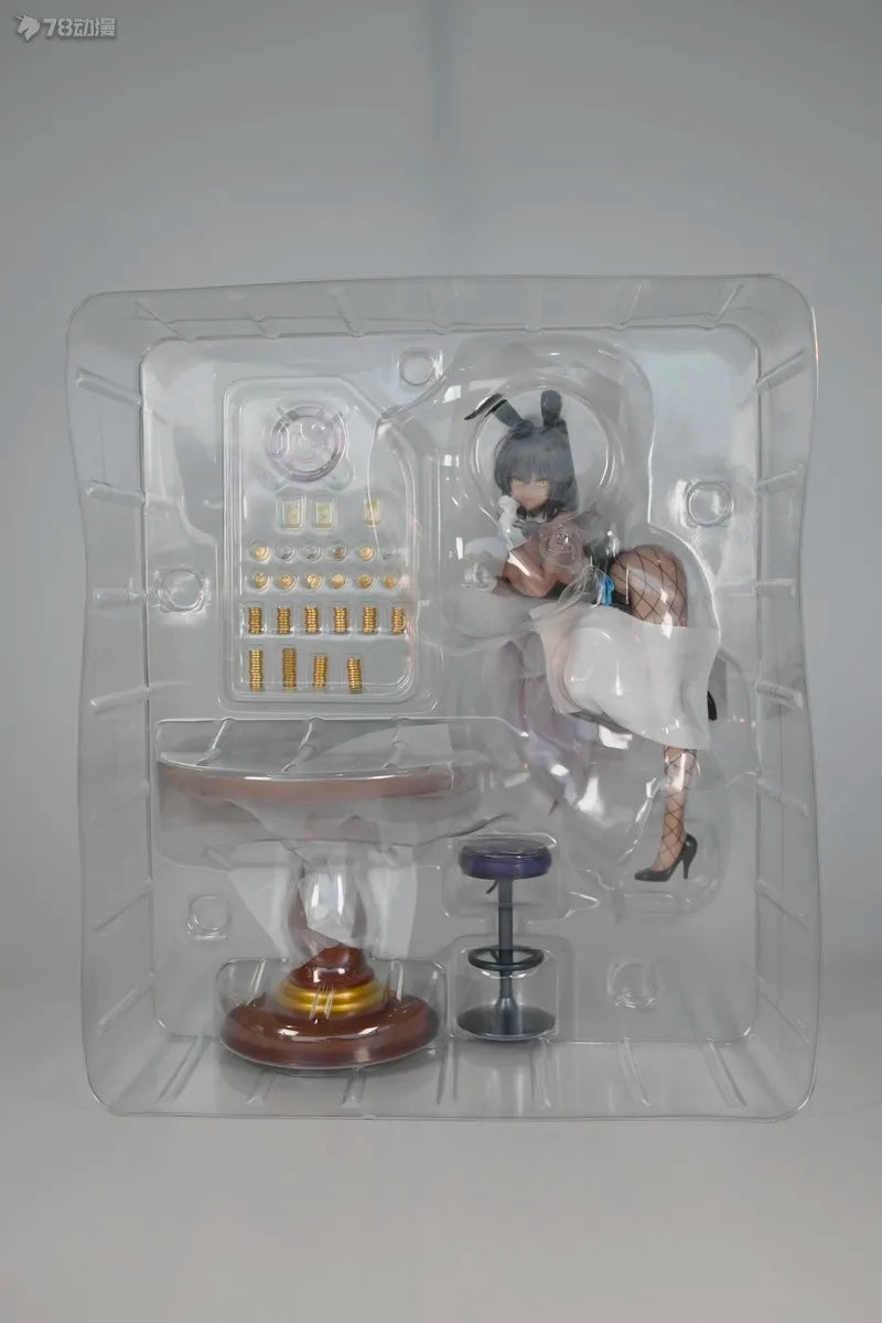 In Stock Blue Archive Kakudate Karin Black Skin Bunny Girl Game Playing Ver. 1/7 Model Dolls Desktop Ornaments Anime Collections