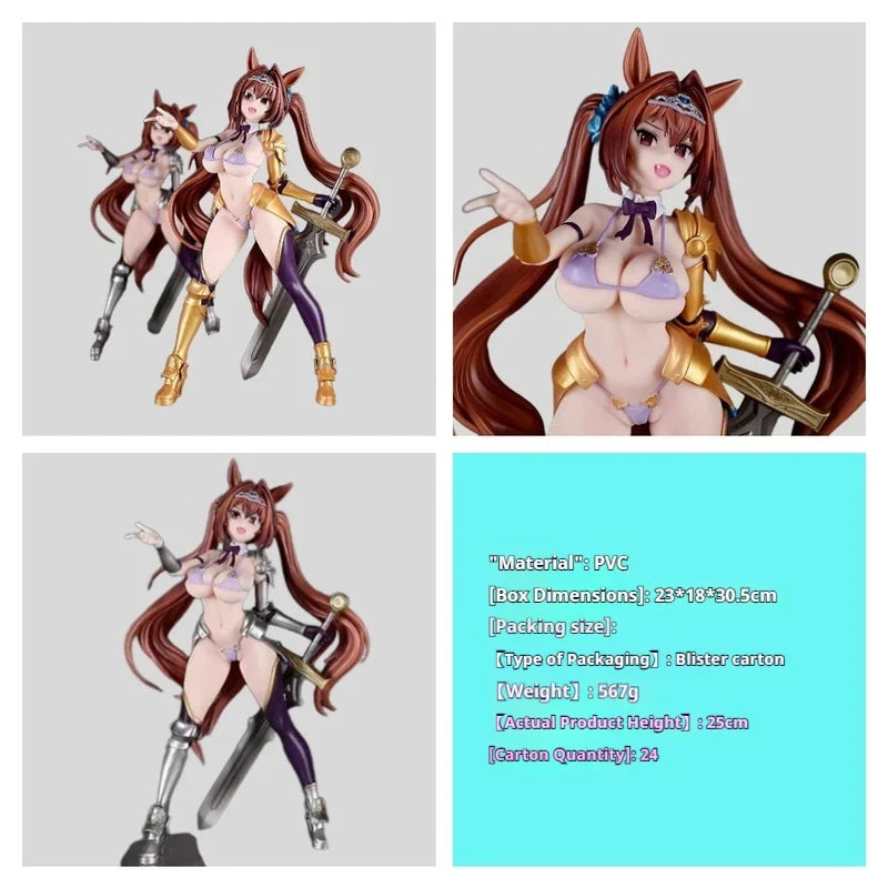 Uma Musume Pretty Derby Daiwa Scarlet Action Figure 25cm Pvc Anime Pretty Girl Statue Desktop Decoration For Anime Collectors