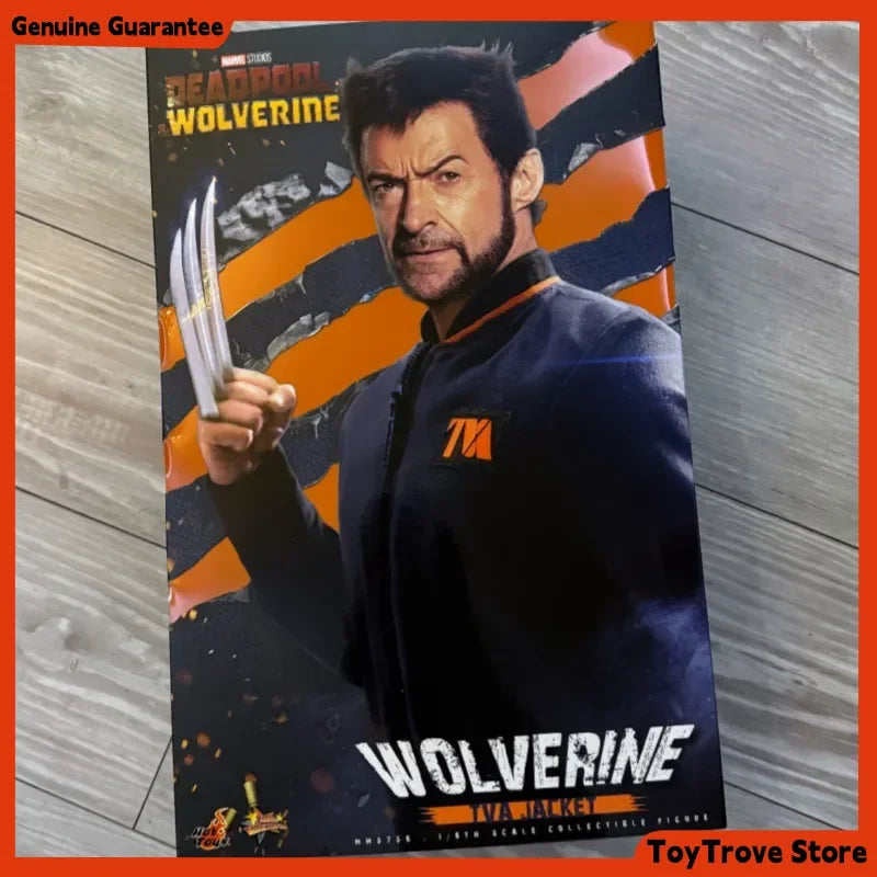 Original Hot Toys Tva Uniform Edition Wolverine Mms756 Deadpool & Wolverine Wolverine  1/6th Scale Collectible Figure Toy Gifts