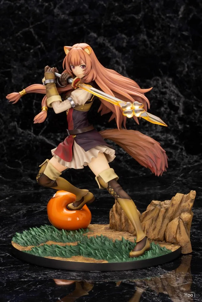 In Stock Original KOTOBUKIYA The Rising of The Shield Hero Raphtalia 1/7 Action Figures Models Toys Gifts Collection Ornaments
