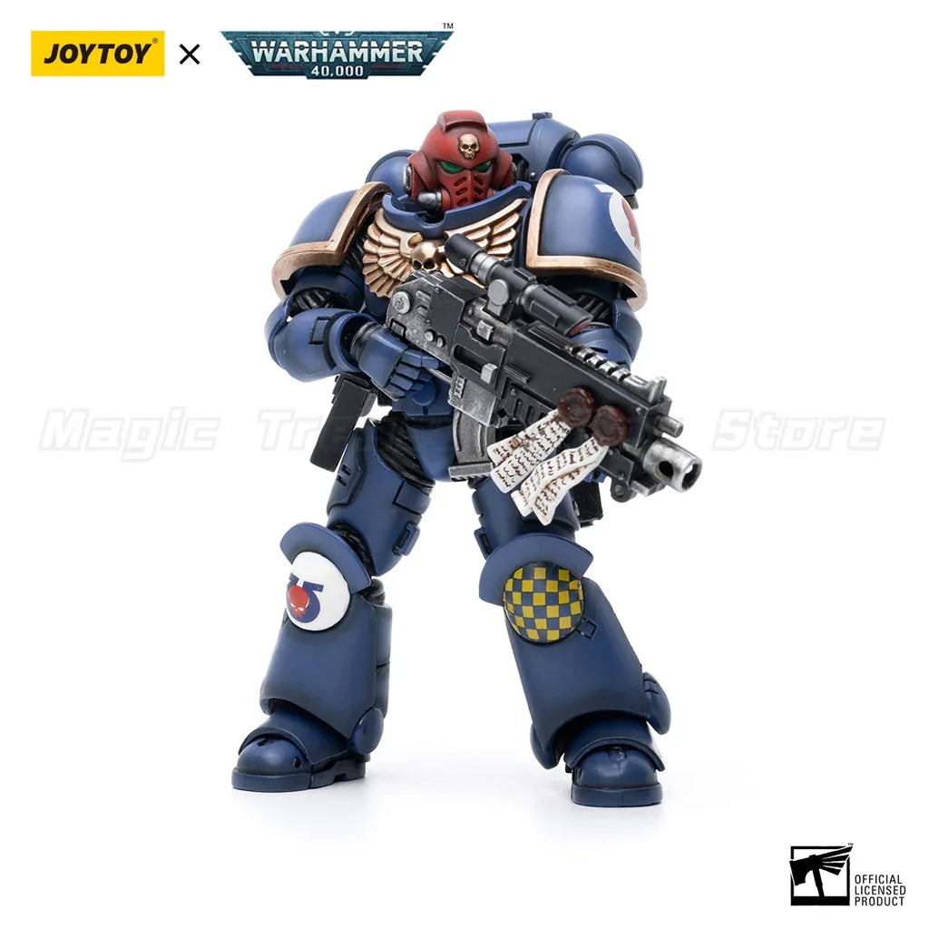 【MT】JOYTOY 1/18 Action Figure Warhammer 40K Ultramarines Heroes of The Chapter Primaris Lieutenant Erastus Posca Castor