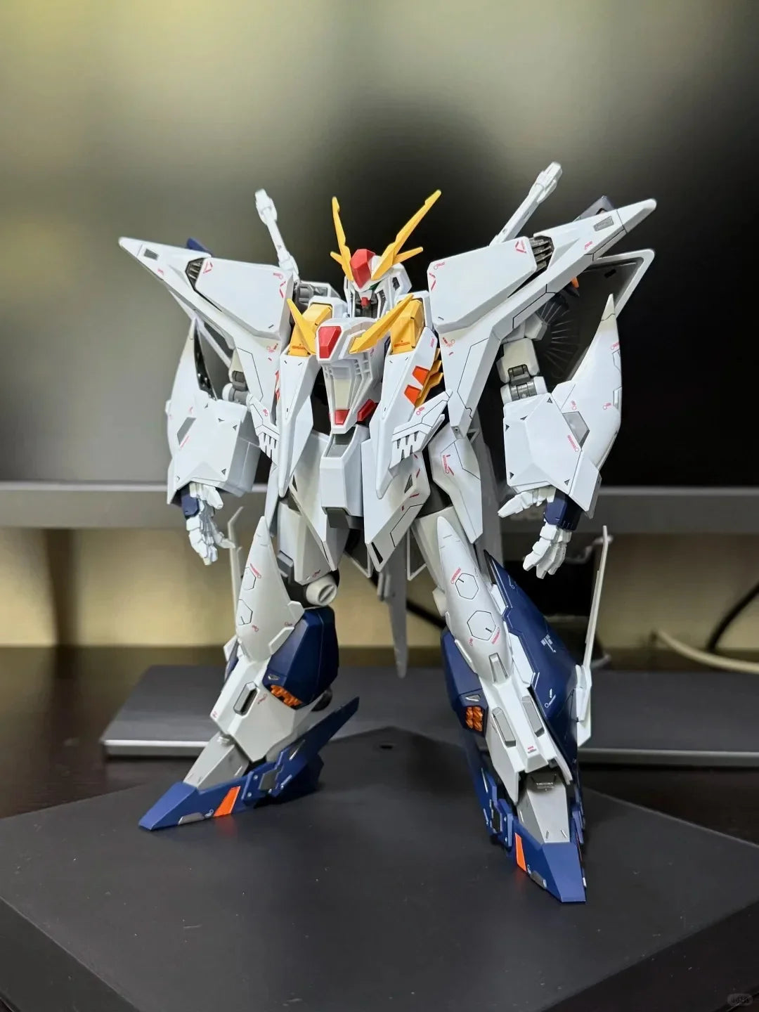 New JUJIANG HG 1/144 RX-105 XI Assembly Model Kit Collection Action Figures Plastic Model Kits Robot Toys Hobby Kids Gift