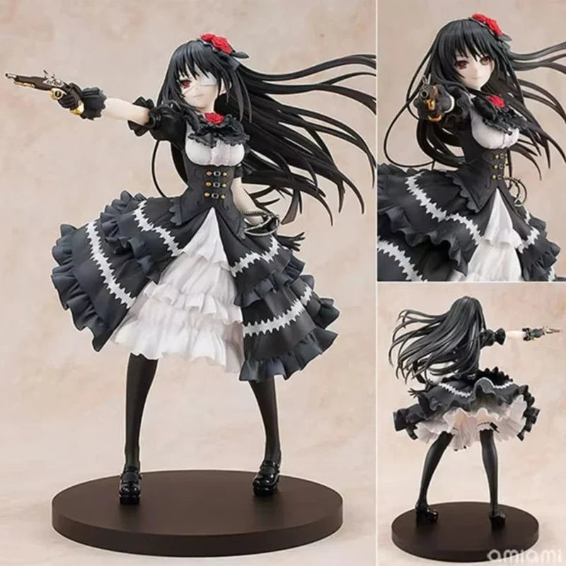 23cm Hentai Anime Date A Live 30th Anniversary Ver Tokisaki Kurumi Nightmate Pvc Action Figure Toys Perfect Birthday Gift