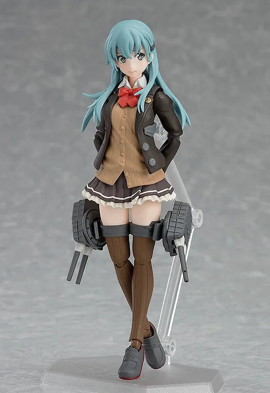 Original Max Factory Figma#403 Fleet Collection Suzuya Anime Figure Model Toy Gift Collection