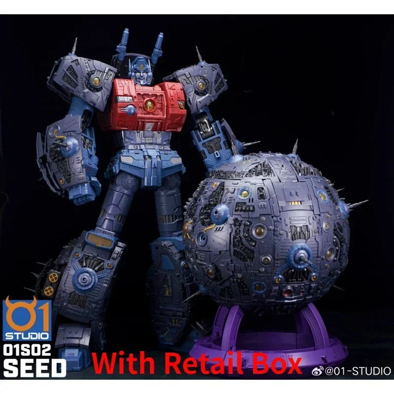 Transformation Toys Primus Studio 01S02 Seed Emperor's Spherical Transformation Robot Action Figure Toy Collection Gift in Stock